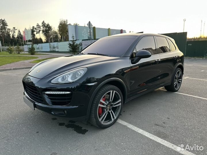 Porsche Cayenne Turbo 4.8 AT, 2011, 186 500 км