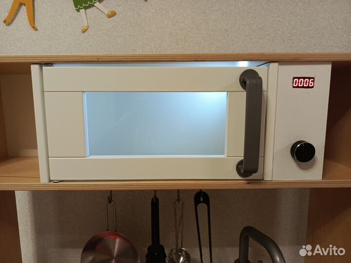 Детская кухня IKEA duktig с посудкой