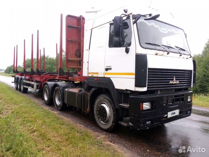 МАЗ 643008-060-010 с полуприцепом, 2012