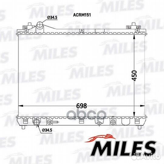 Радиатор suzuki grand vitara 2.0/2.4 A/T (мех