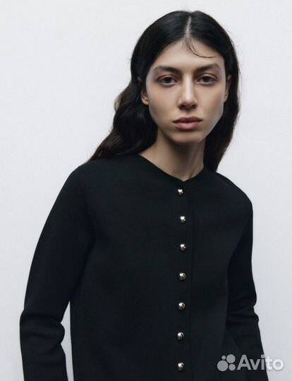 Кардиган idol с золотыми пуговицами