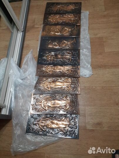 Чеканка медная СССР