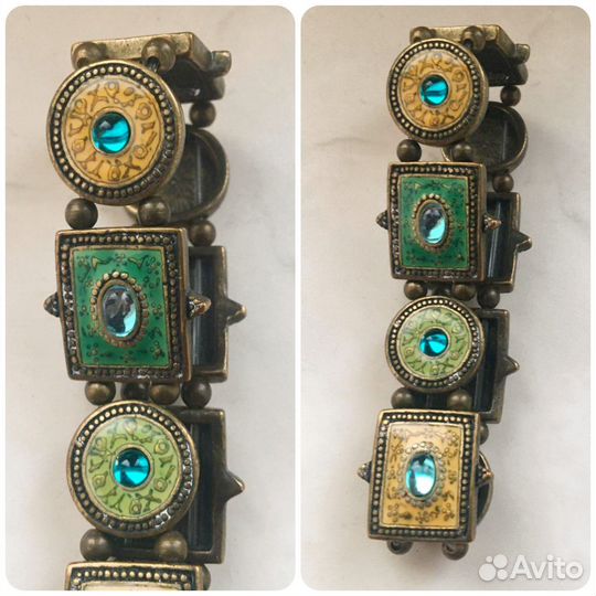 Браслет + клипсы