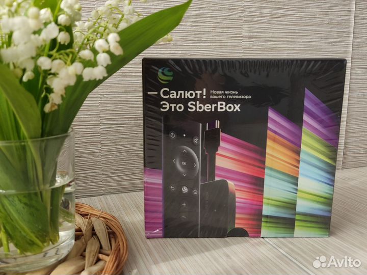 Тв-приставка SberBox
