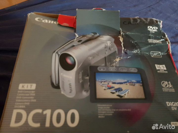 Видеокамера Canon DC 100, Япония