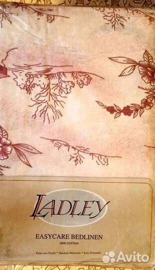 Постельное бельё 1,5-спальное хлопок