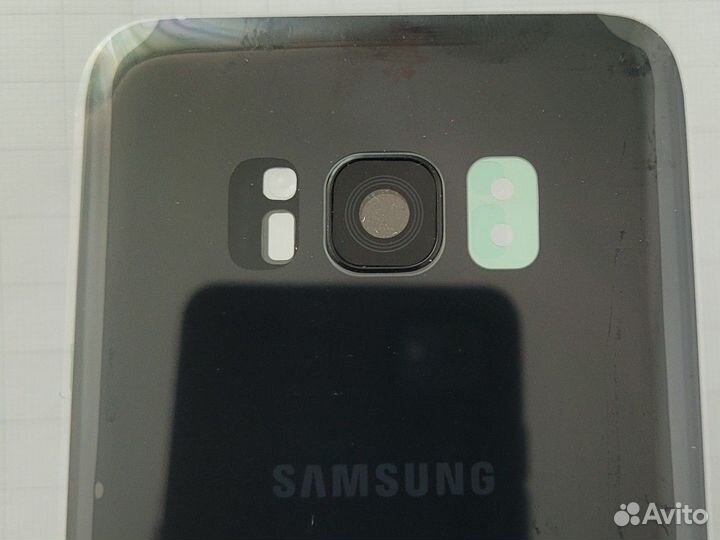 Крышка задняя с стеклом samsung s8 оригинальная
