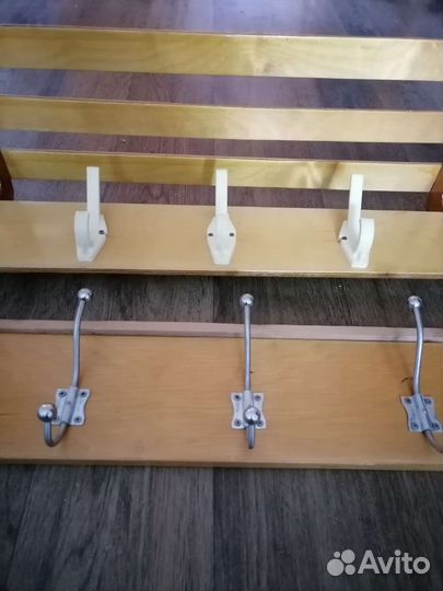 Вешалка настенная деревянная СССР