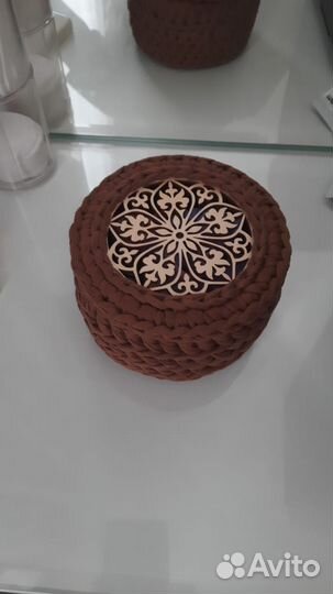 Корзинки вязанные