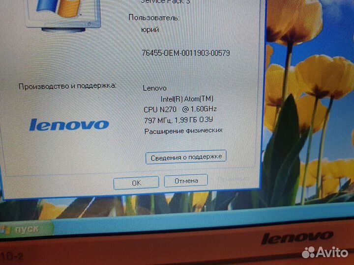 Нетбук Lenovo ideaPad S10-2