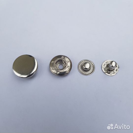 Кнопки для одежды нержавеющая сталь L-15