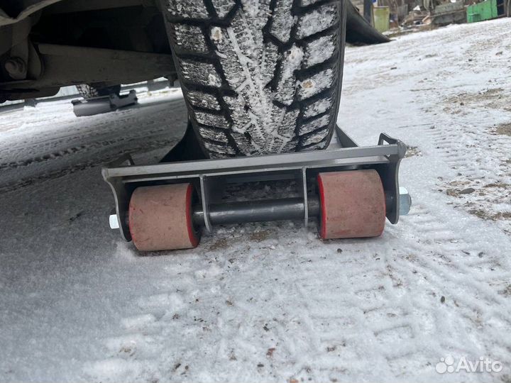 Тележка для эвакуатора и ремонта авто п/у колеса