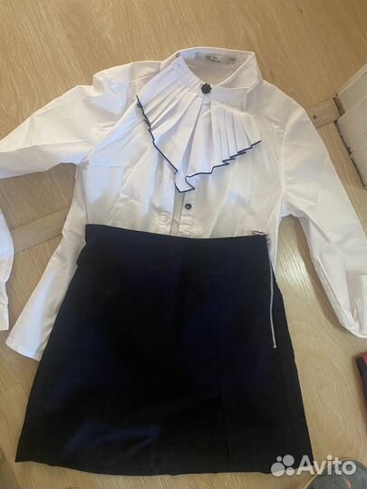 Блузка школьная 152