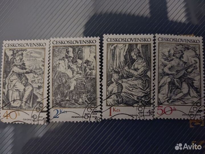 Наборы марок. Искусство и другие темы