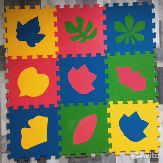 Детский коврик Пазл 36см