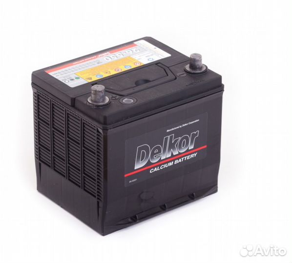 Аккумулятор delkor 26-550 60 Ач Шевроле Лачетти