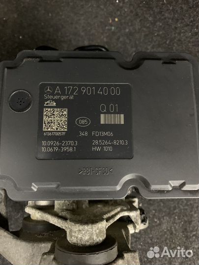 A1729014000 Блок ABS Mercedes C W204, 2012г