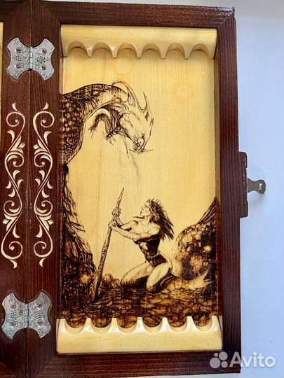 Нарды ручной работы из дерева