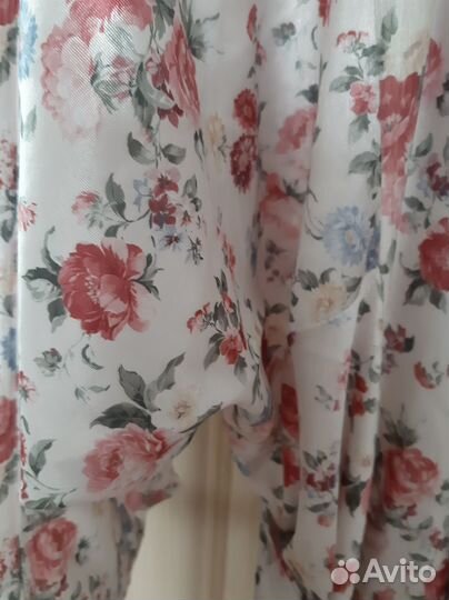 Халат женский шелковый