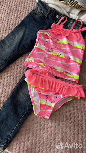 Пакет одежды на девочку 3-5 лет (размер 110-116)