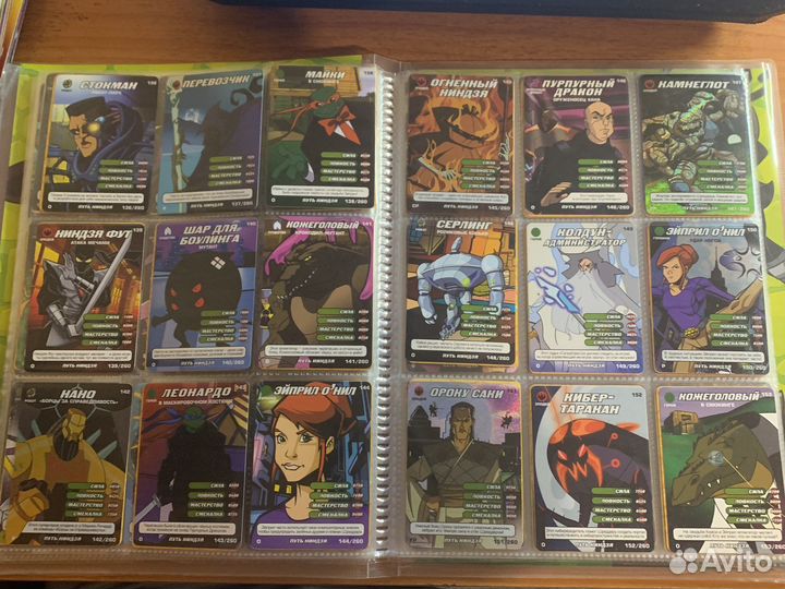 Черепашки ниндзя: карточки путь ниндзя