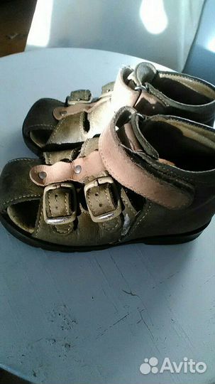 Сандалики детские р22/24.Кожа
