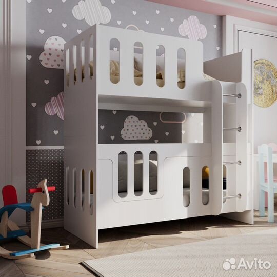 Кроватка двухярусная детская новая в наличии