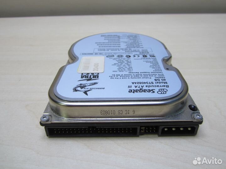 HDD Seagate Barracuda ST340824A (40GB) IDE №2