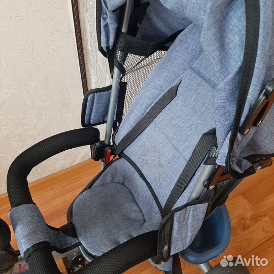 Велосипед с родительской ручкой