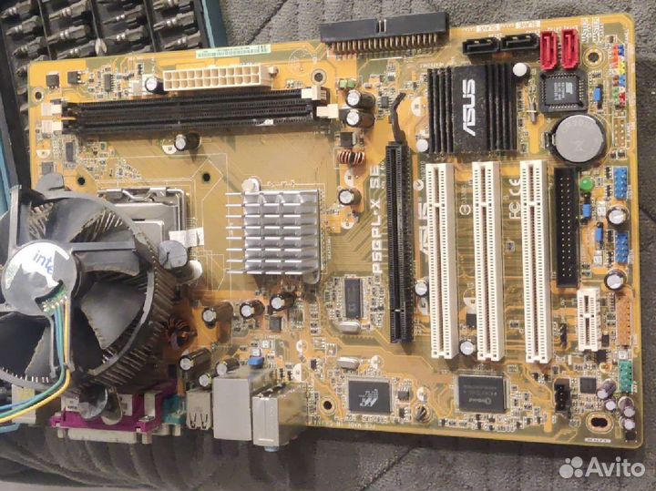 Материнская плата 775 asus