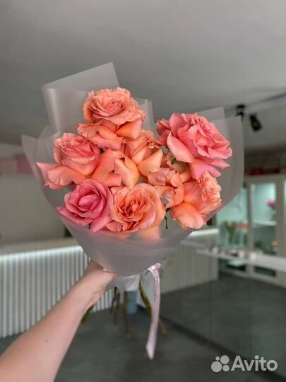 Букет из французских роз