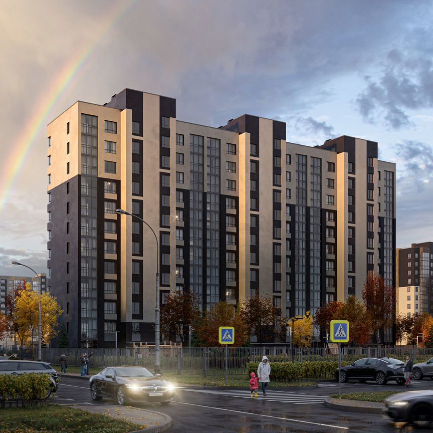 2-к. квартира, 53,1 м², 8/12 эт.