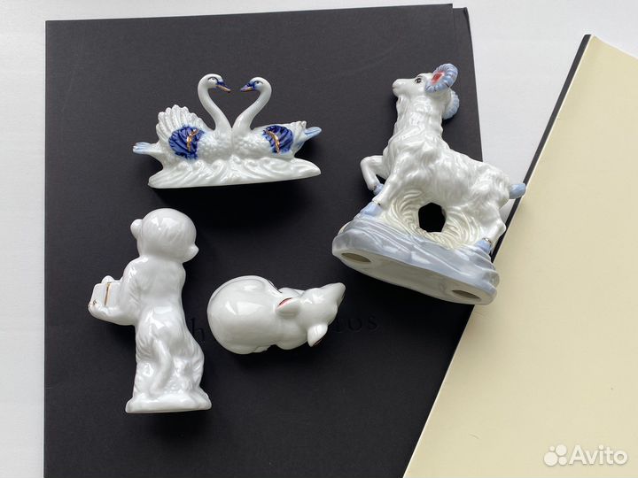 Интерьерные статуэтки фигурки животных