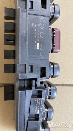 Накладка торпеды Mercedes Benz W220