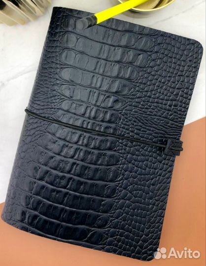 Кожаный ежедневник А5