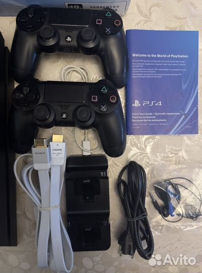 Sony playstation 4 (диск в подарок)