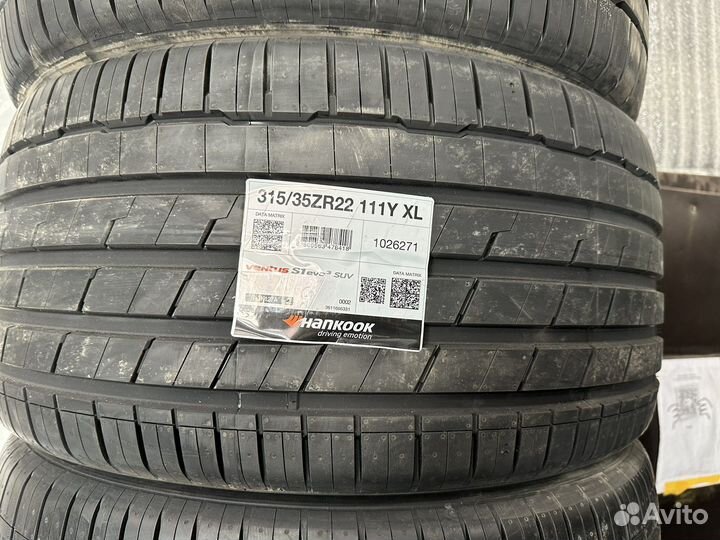 Hankook Ventus S1 Evo3 SUV K127A 275/40 R22 и 315/35 R22 111Y