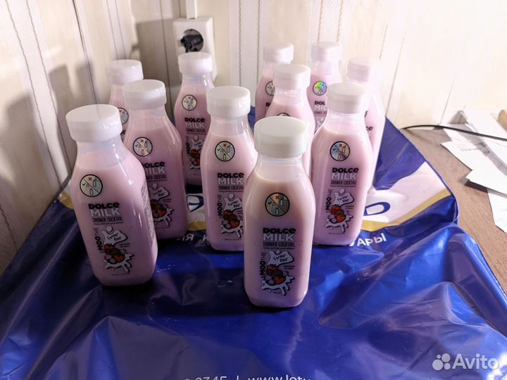 Гель-смузи для душа Dolce Milk / лесные ягоды/ 8шт