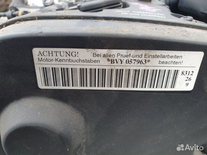 Двигатель Volkswagen Golf plus 2.0 BVY 2005-2009