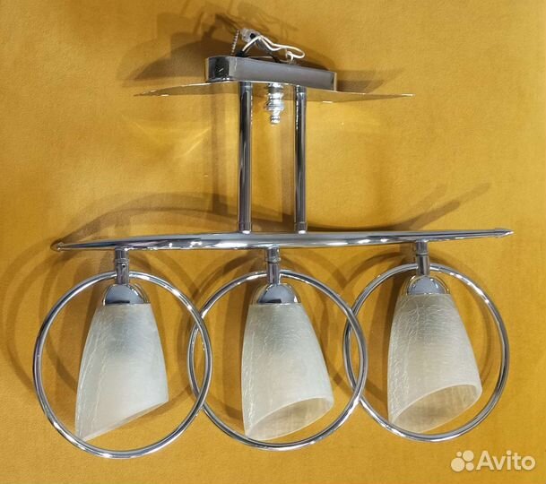 Люстра светильник потолочный 3 рожка