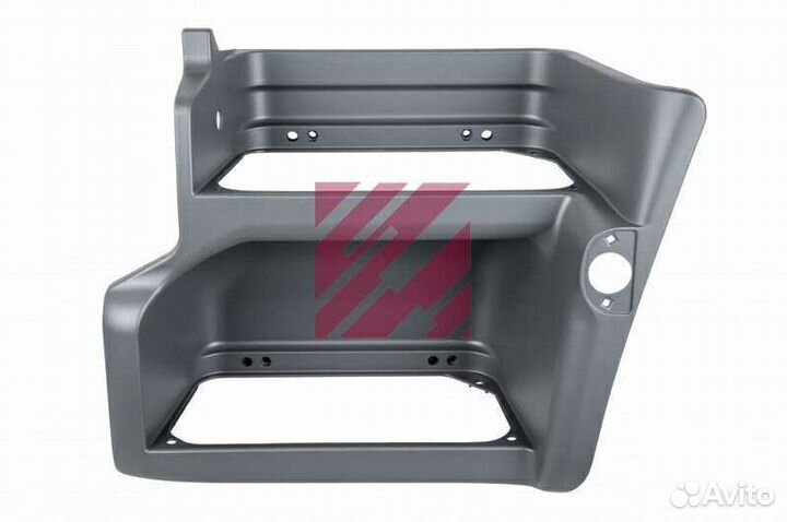 Корпус подножки левый рено