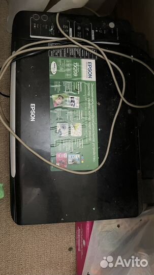 Принтер сканер копир epson цветной струйный