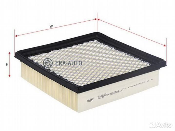 Sakura A1621 Фильтр воздушный honda CR-V/civic/HR