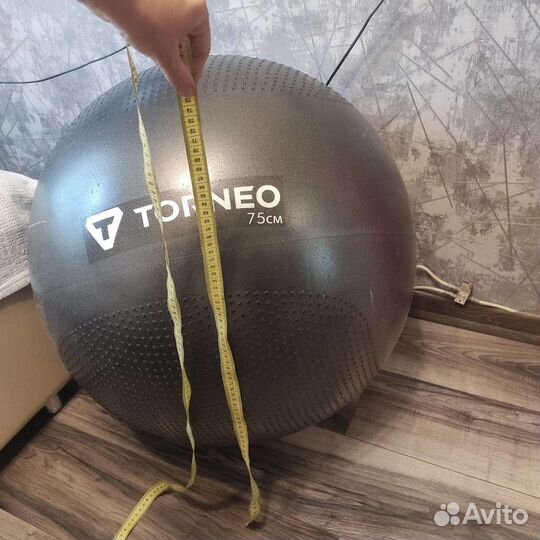 Гимнастический мяч,насос,помпа на 75 см.Анти взрыв