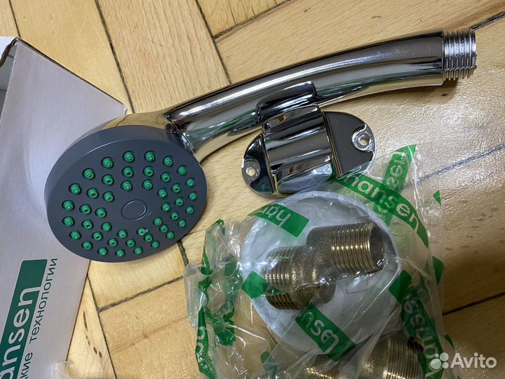 Hansen лейка душевая + шланг 1,5м, новое