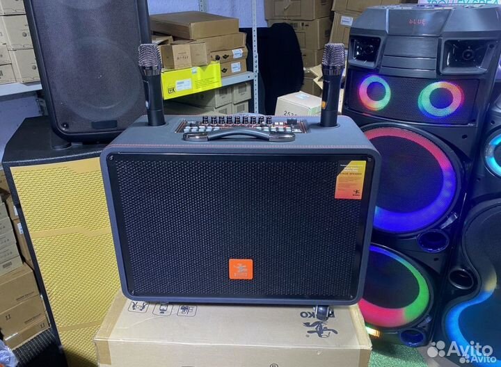 Блютуз колонка караоке