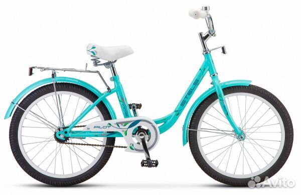 Велосипед 20д. Stels pilot 200 Lady, мятный