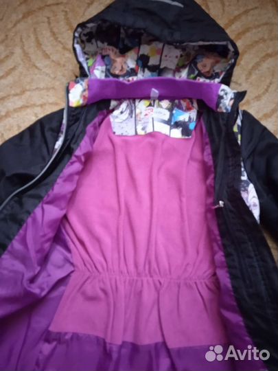 Куртка девочка весна-осень 146
