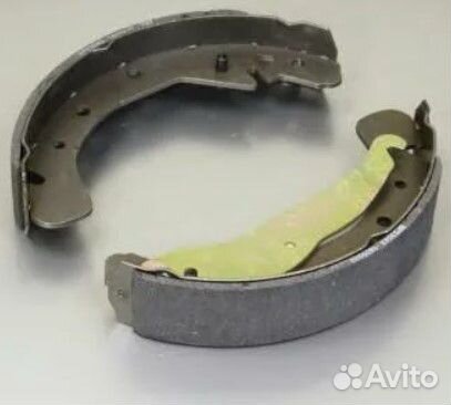 Колодки тормозом барабанные хундай i20/соларис 08