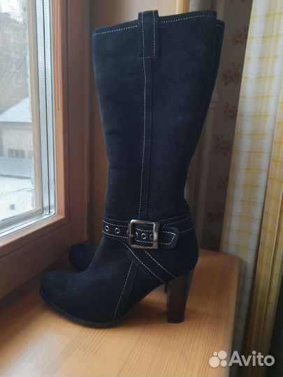 Сапоги Respect замшевые натуральные 38